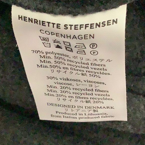 Henrietta Steffens Gray Cowl Neck Sweater, Small - however, it fits like a NA XL - Picture 9 of 9